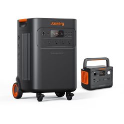 Jackery Solar Generator 5000 Plus Portable Power Station, 5040Wh LiFePO4 Battery with Jackery Explorer 300 Plus Portable Power Station, 288Wh Backup LiFePO4 Battery