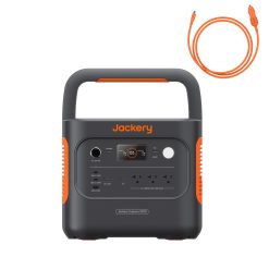 Jackery Explorer 2000 v2 Portable Power Station with Car Charging Cable, 2042Wh LiFePO4 Battery, 2200W Solar Generator, USB-C PD 100W Fast Charging for Camping, Home Use(Solar Panel Optional)